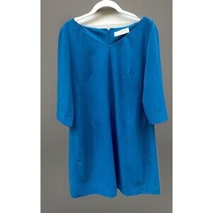 MM LaFleur Sheath Dress Size 16 Sleeveless Capsule Career Minimalist Lagenlook